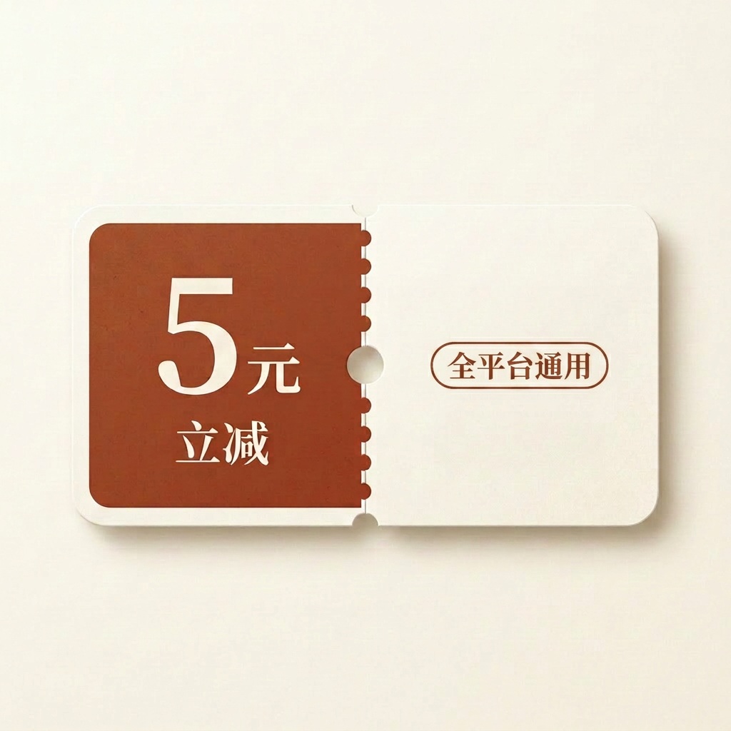 5元立减优惠券